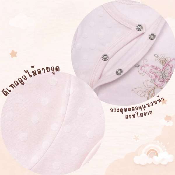 เซตแรกเกิด เซตเตรียมคลอด ของขวัญเยี่ยมคลอด cotton100% ชุดเด็กน่ารัก ผ้าคุณภาพสูง
