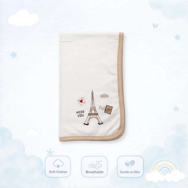 ผ้าห่อตัว ผ้าเช็ดตัว ผ้าคอตตอน 100% นุ่ม ซึมซับดี ระบายอากาศ ใช้งานได้หลากหลาย