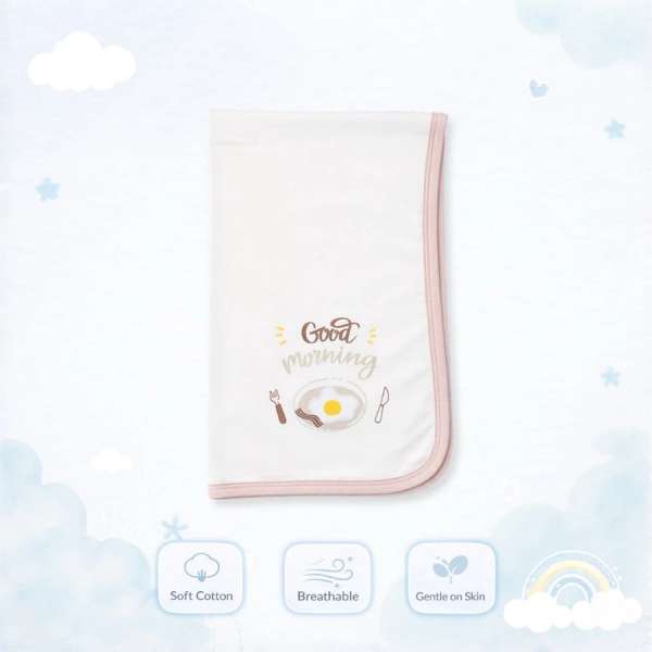 ผ้าห่อตัว ผ้าเช็ดตัว ผ้าคอตตอน 100% นุ่ม ซึมซับดี ระบายอากาศ ใช้งานได้หลากหลาย