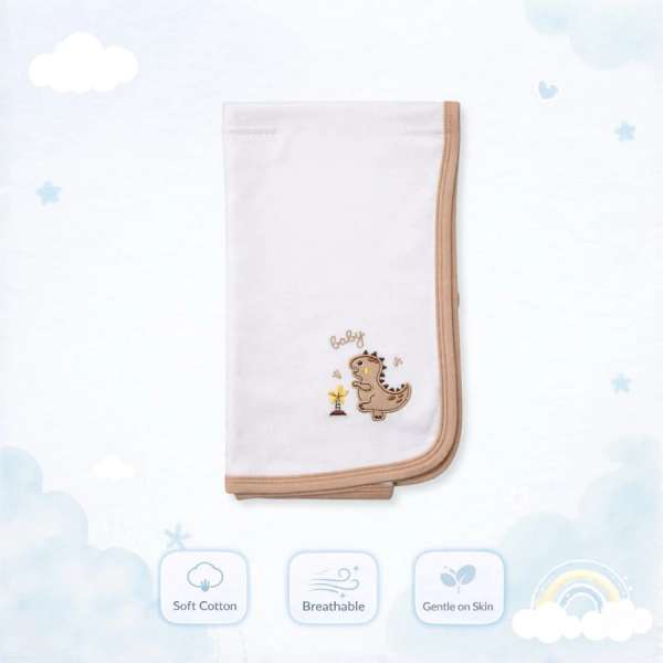 ผ้าห่อตัว ผ้าเช็ดตัว ผ้าคอตตอน 100% นุ่ม ซึมซับดี ระบายอากาศ ใช้งานได้หลากหลาย