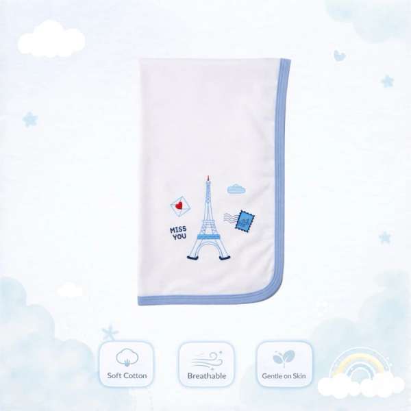ผ้าห่อตัว ผ้าเช็ดตัว ผ้าคอตตอน 100% นุ่ม ซึมซับดี ระบายอากาศ ใช้งานได้หลากหลาย